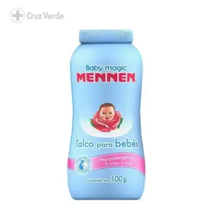 TALC PWD MENNEN BABY MAGIC BLUE 100GR