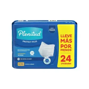 PLENITUD PAÑAL PROTECT PLUS 24 UNIDAD TALLA G-XG