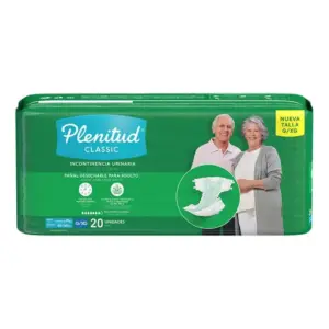 PLENITUD CLASSIC PAÑAL ADULTO 20 UNIDAD TALLA G