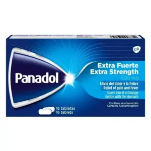 PANADOL EXTRA FUERTE 500MG 16 TABLETA