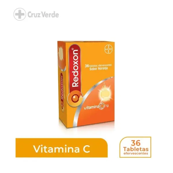 REDOXON NARANJA 1G 36 TABLETA EFERVESCENTE (DISP)