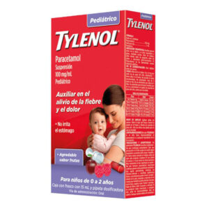 TYLENOL PEDIATRICO 0 A 2 AÑOS 100MG/ML 15ML GOTAS