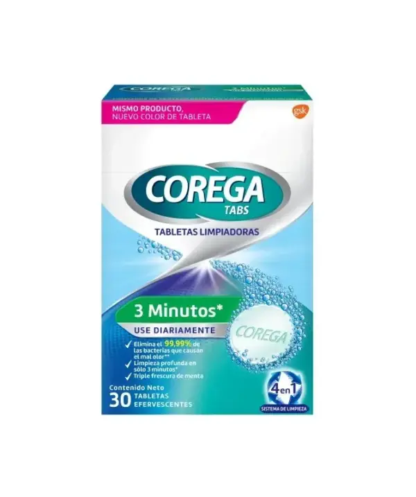 Corega Tabletas x 30 Tab.