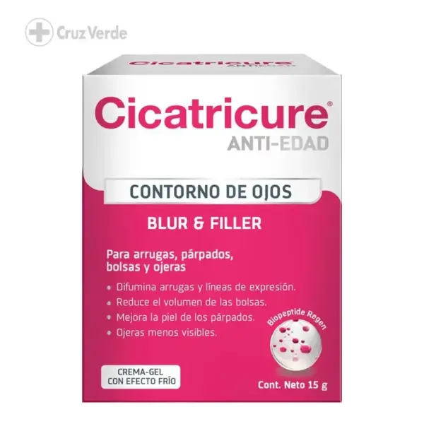 CICATRICURE CONTORNO DE OJOS BLUR FILLER 15G GEL-CREMA