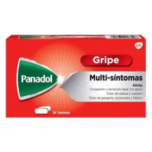 PANADOL ANTIGRIPAL MULTISINTOMAS 16 TABLETA
