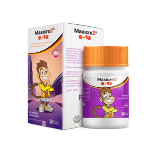 MAXICREZ 8-12 AÑOS 60 TABLETA MASTICABLE