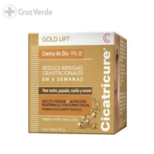 CICATRICURE GOLD LIFT ANTIARRUGAS DIA SPF30 50G CREMA FACIAL