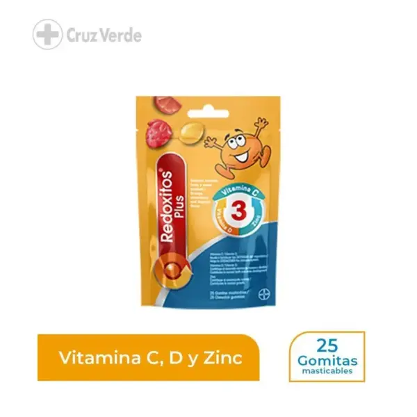 REDOXITOS PLUS NIÑOS 30MG 25 GOMITAS