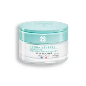 YVES ROCHER HYDRA VEGETAL CREMA RICA HIDRATACION NON STOP 50ML