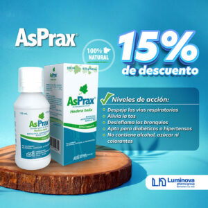 ASPRAX 0.7G/100ML 120ML JARABE
