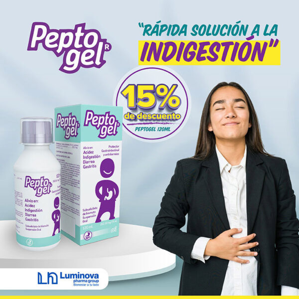 PEPTOGEL 120ML SUSPENSION