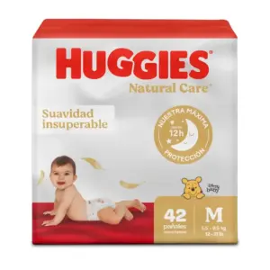 HUGGIES NATURAL CARE MEGA M X 42