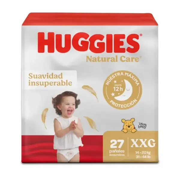 HUGGIES NAT CARE MEGA XXG X 27