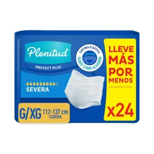 PLENITUD PAÑAL PROTECT PLUS 24 UNIDAD TALLA G-XG