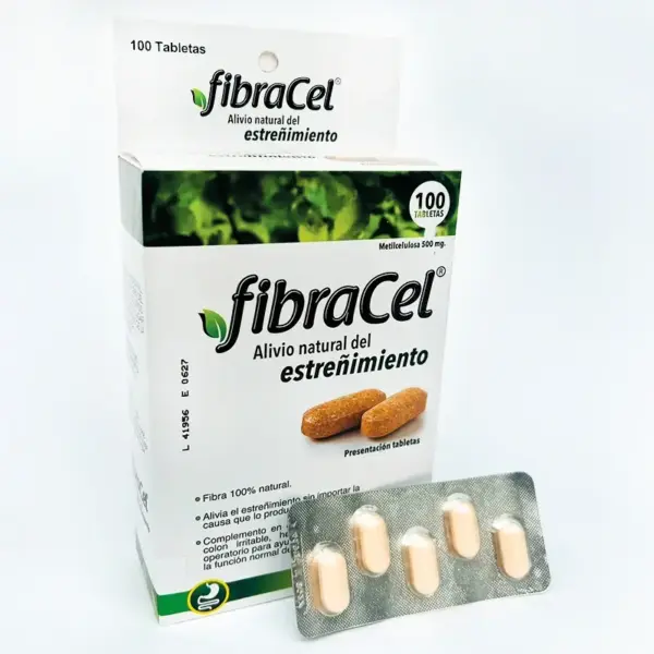 FIBRACEL 500MG 100 TABLETA (DISP)