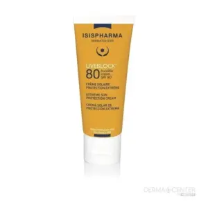 ISISPHARMA UVEBLOCK PROTECTOR SOLAR INVISIBLE SPF80 40ML CREMA FACIAL