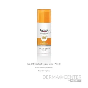 EUCERIN PROTECTOR SOLAR OIL CONTROL TOQUE SECO SPF50+ 50ML CREMA FACIAL