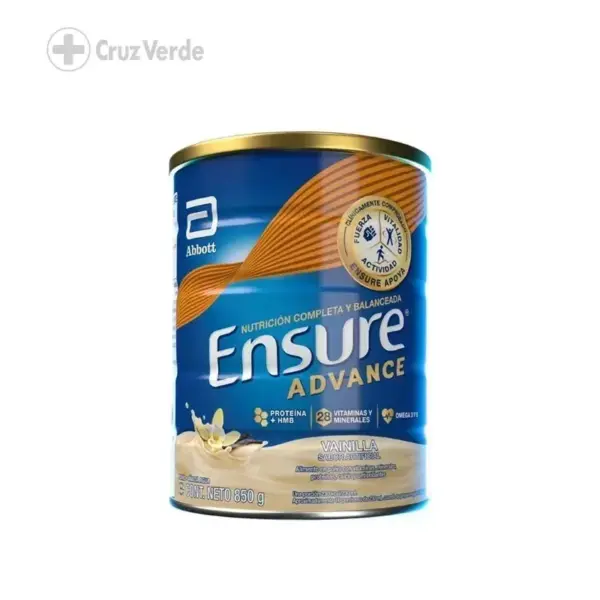 ENSURE ADVANCE VAINILLA 850G POLVO
