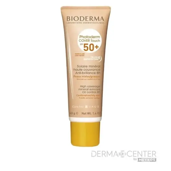 BIODERMA PHOTODERM PROTECTOR SOLAR COVER TOUCH CLAIRE SPF50+ 40ML CREMA FACIAL