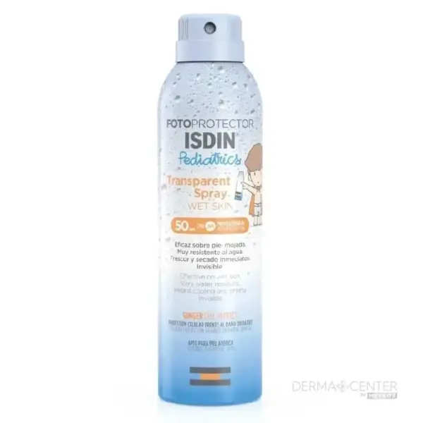 ISDIN FOTOPROTECTOR WET SKIN TRANSPARENTE PEDIATRICO SPF50+ 250ML SPRAY