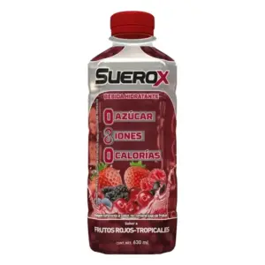 SUEROX ADUL 8IONES FRUTOS ROJOS TROPICALES 630ML