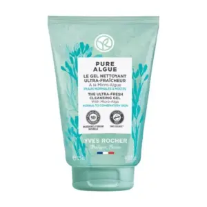 YVES ROCHER PURE ALGUE GEL LIMPIADOR PIEL NORMAL MIXTA 125ML